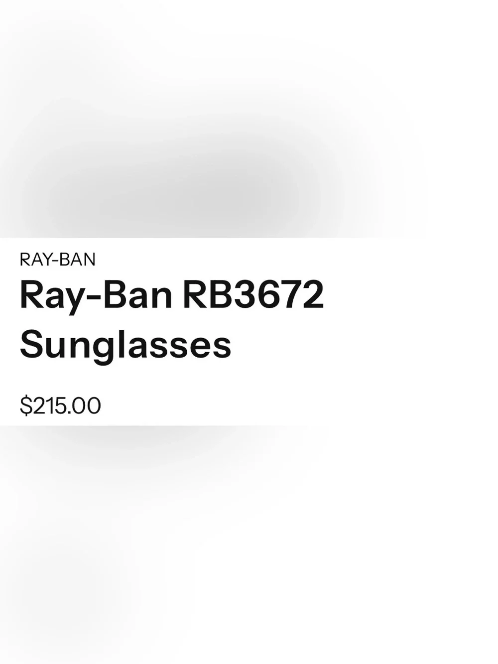 Raybans authentic sunglasses and case unisex